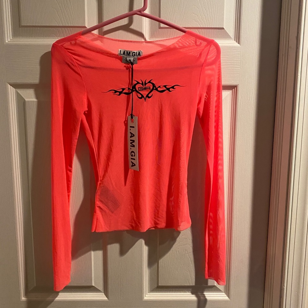 I.AM.GIA Mesh Long Sleeve